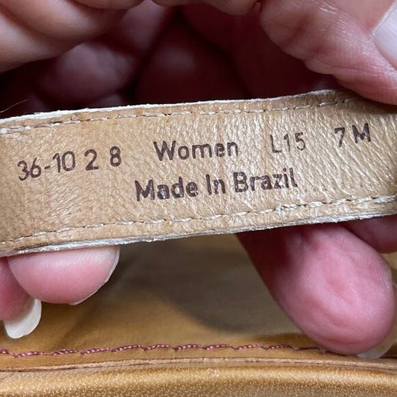 Trask Hollyn Thong Sandals White Women's Size 7M New Without Box Condition - Picture 6 of 7